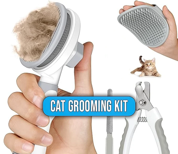 cat grooming kit